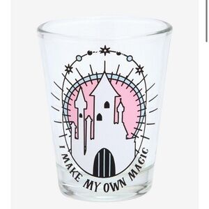 DISNEY princess castle make my own magic shot glass